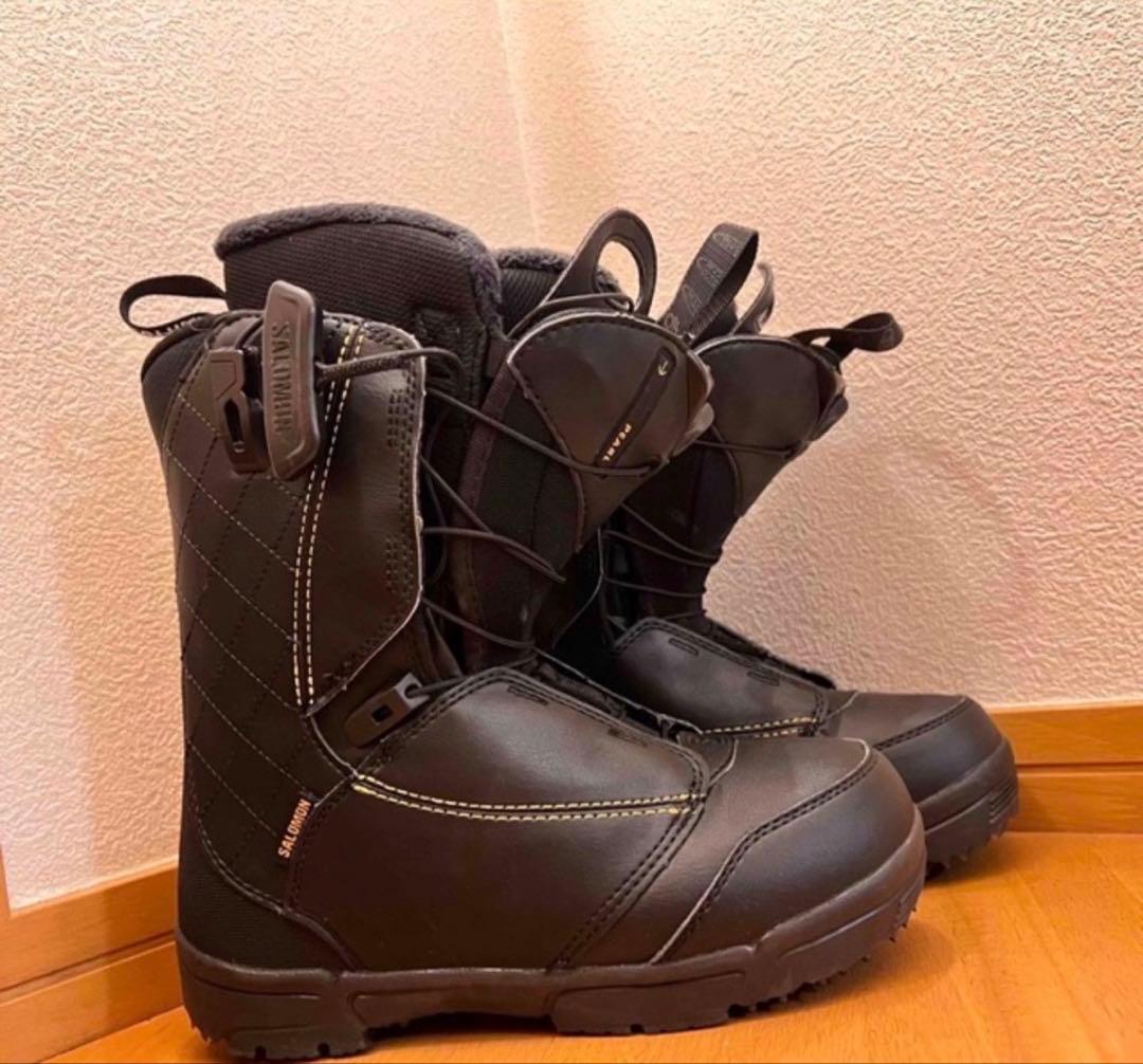SALOMON スノーボードブーツ ブラック