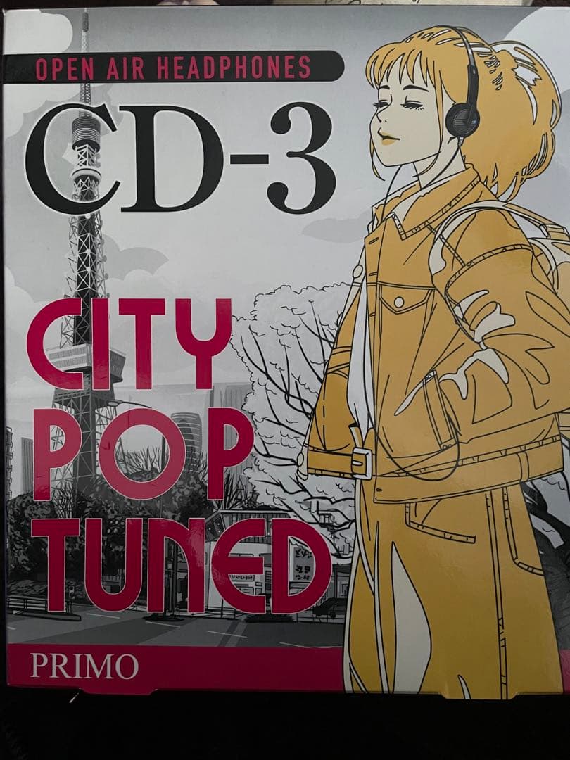 プリモ　ヘッドフォン　CD-3 レトロ