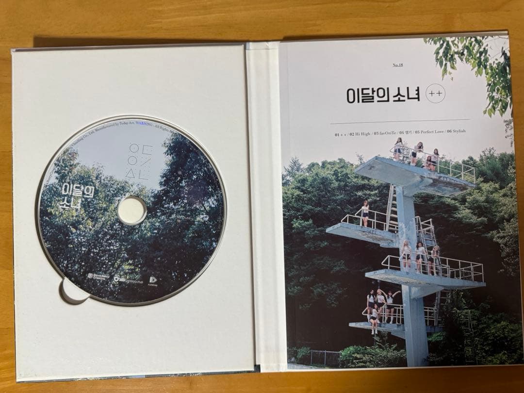 LOONA ++ 通常盤 A B 初版 アルバム トレカ セット オリビアへ