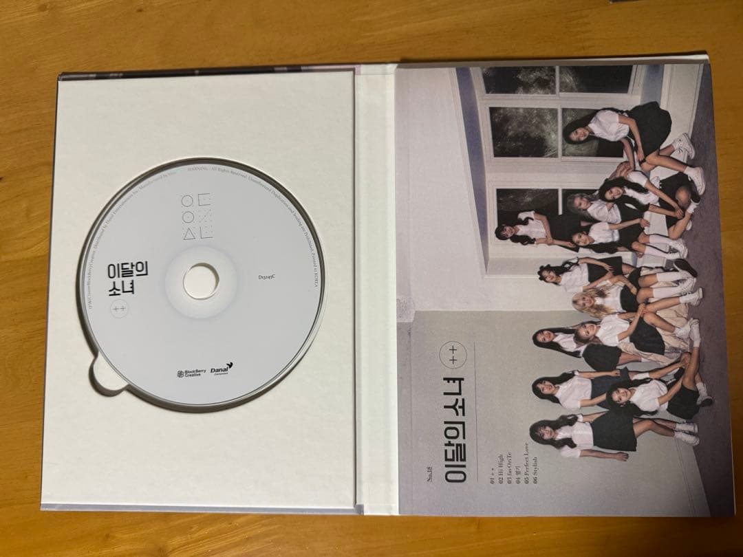 LOONA ++ 通常盤 A B 初版 アルバム トレカ セット オリビアへ