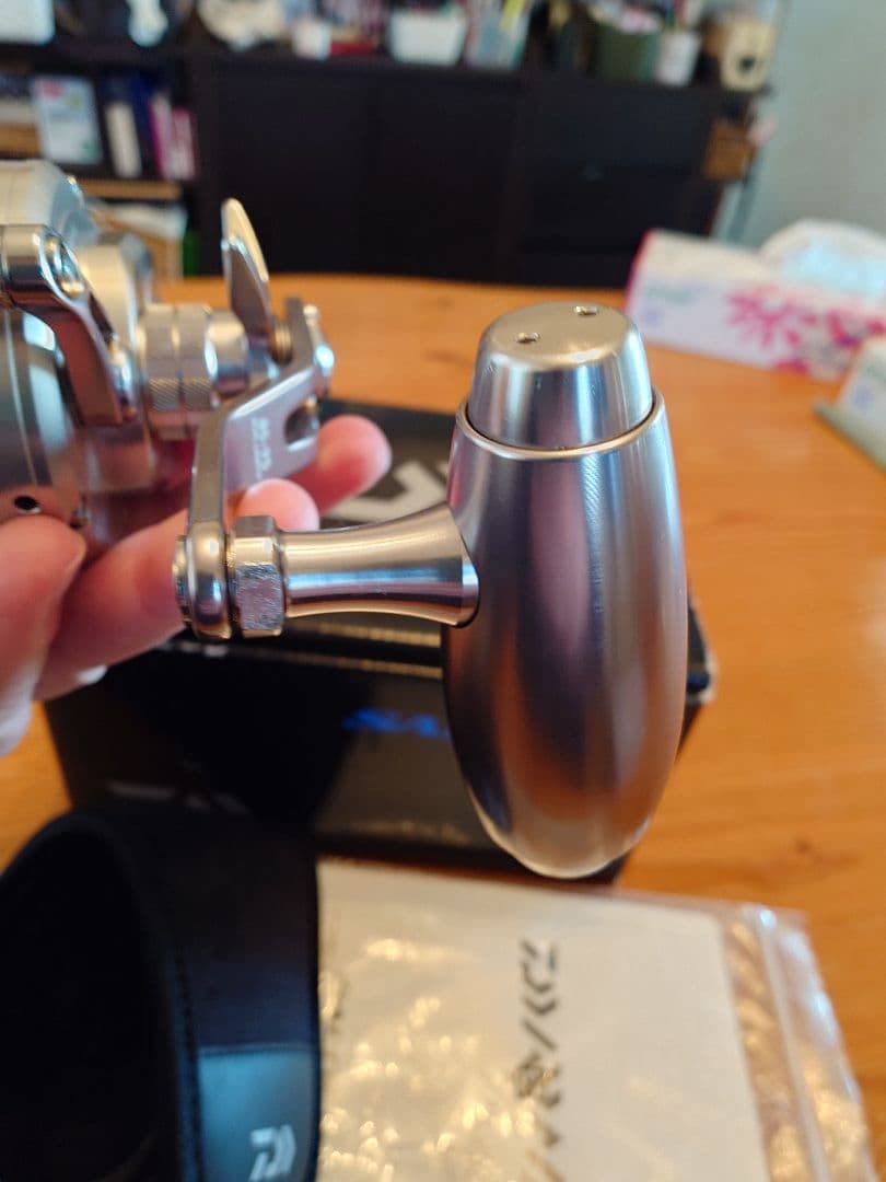 Daiwa 15H-SJ ベイトリール　トンジギ　あいや〜じぐ付き　ソルティガ
