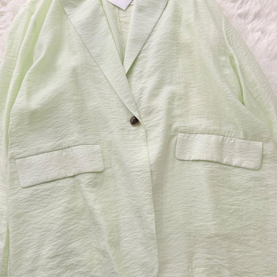 【未使用品】CLANE クラネ SHEER TAILORED SHIRT ミント
