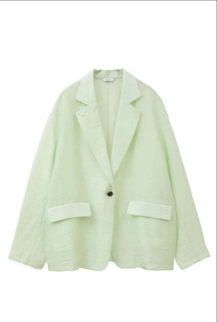 【未使用品】CLANE クラネ SHEER TAILORED SHIRT ミント