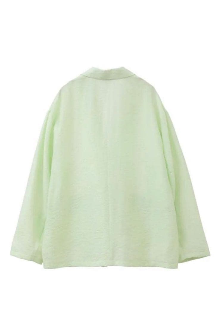 【未使用品】CLANE クラネ SHEER TAILORED SHIRT ミント