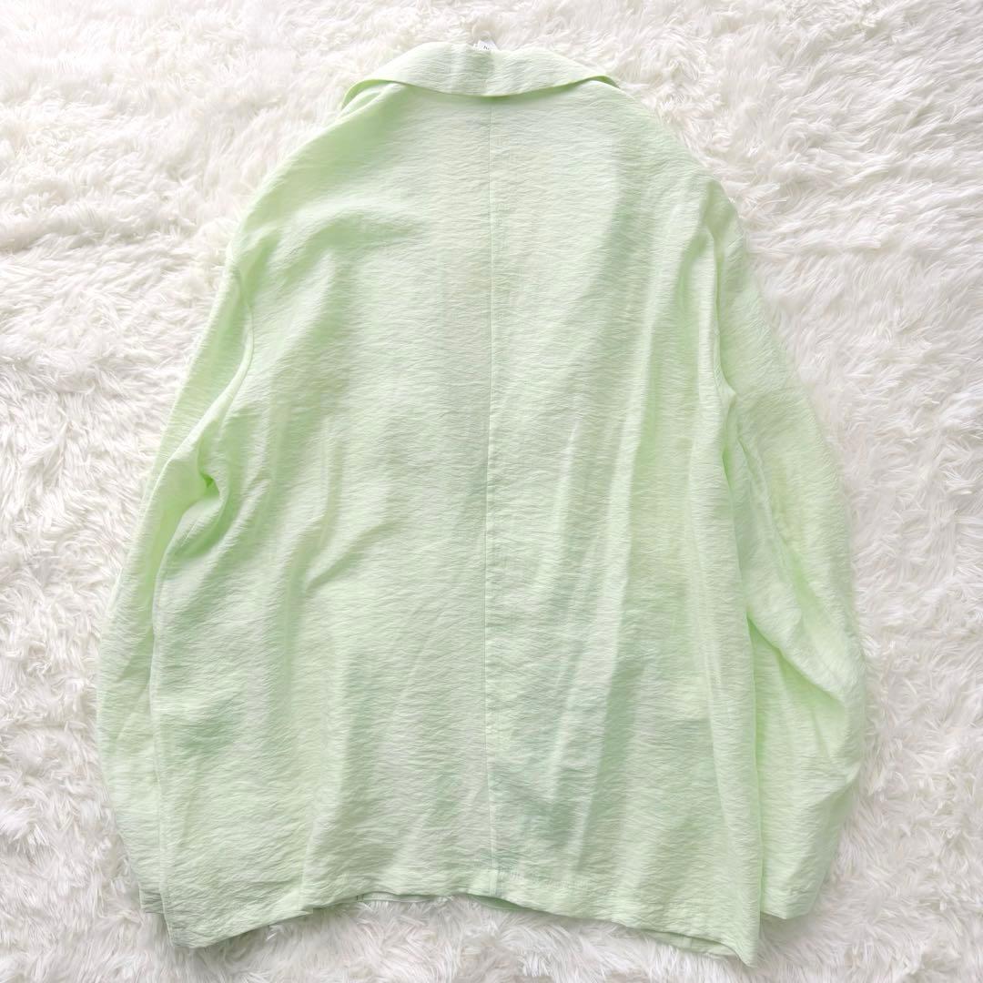 【未使用品】CLANE クラネ SHEER TAILORED SHIRT ミント
