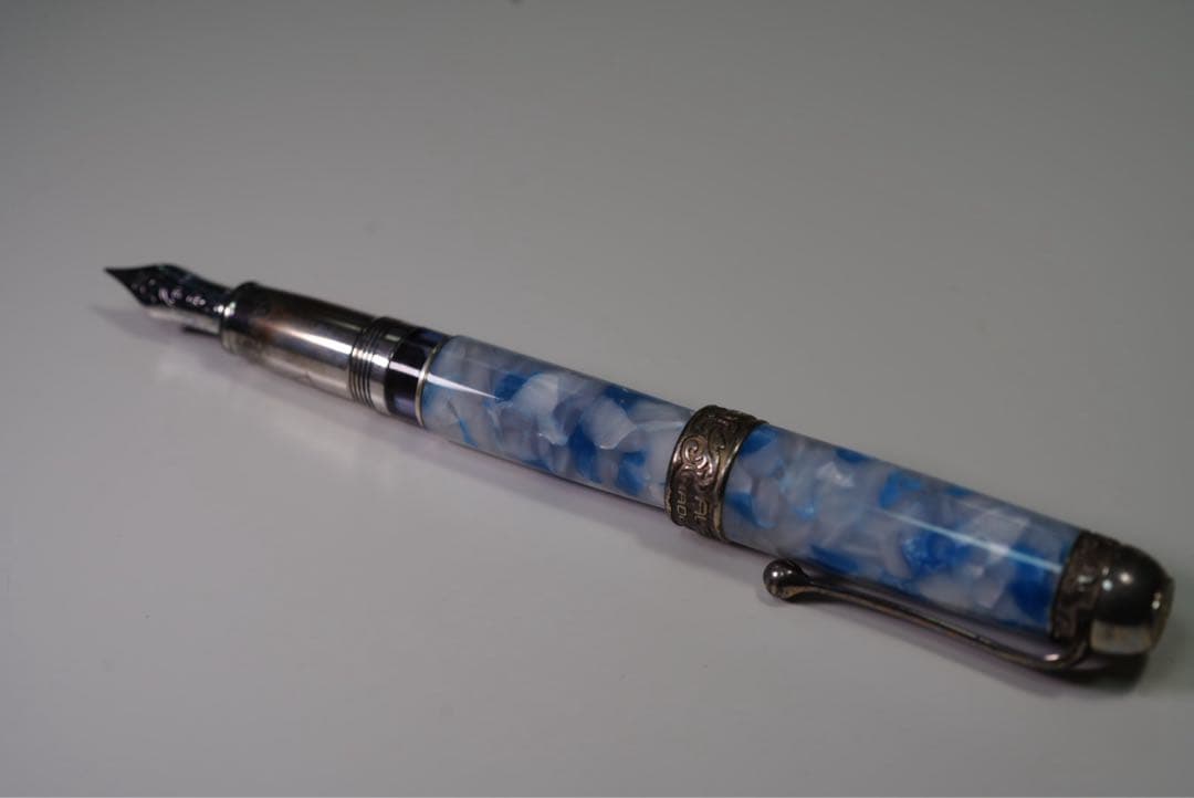 Aurora アウロラ GHIACCIAIO ギアッチャイオ EF 万年筆 新品