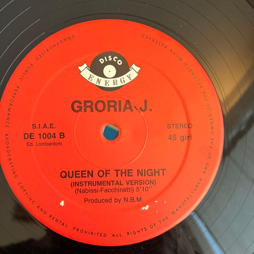 洋楽 groria j queen of the night