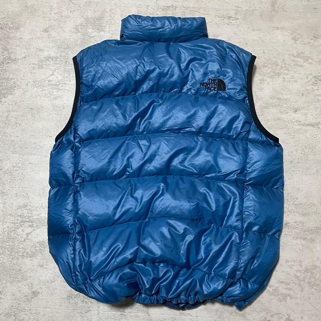 THE NORTH FACE ダウンベスト L 青 SUMMIT SERIES