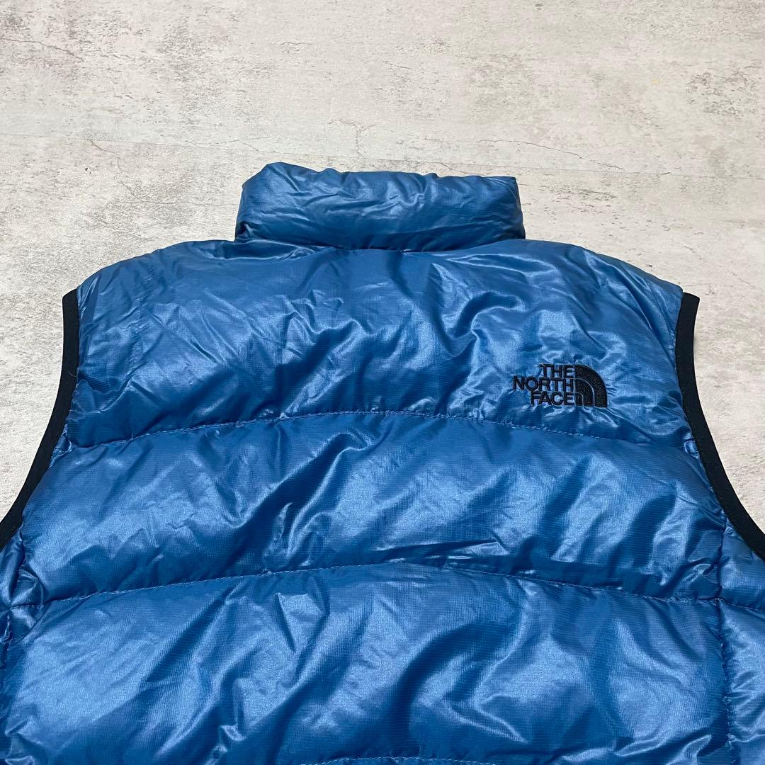 THE NORTH FACE ダウンベスト L 青 SUMMIT SERIES