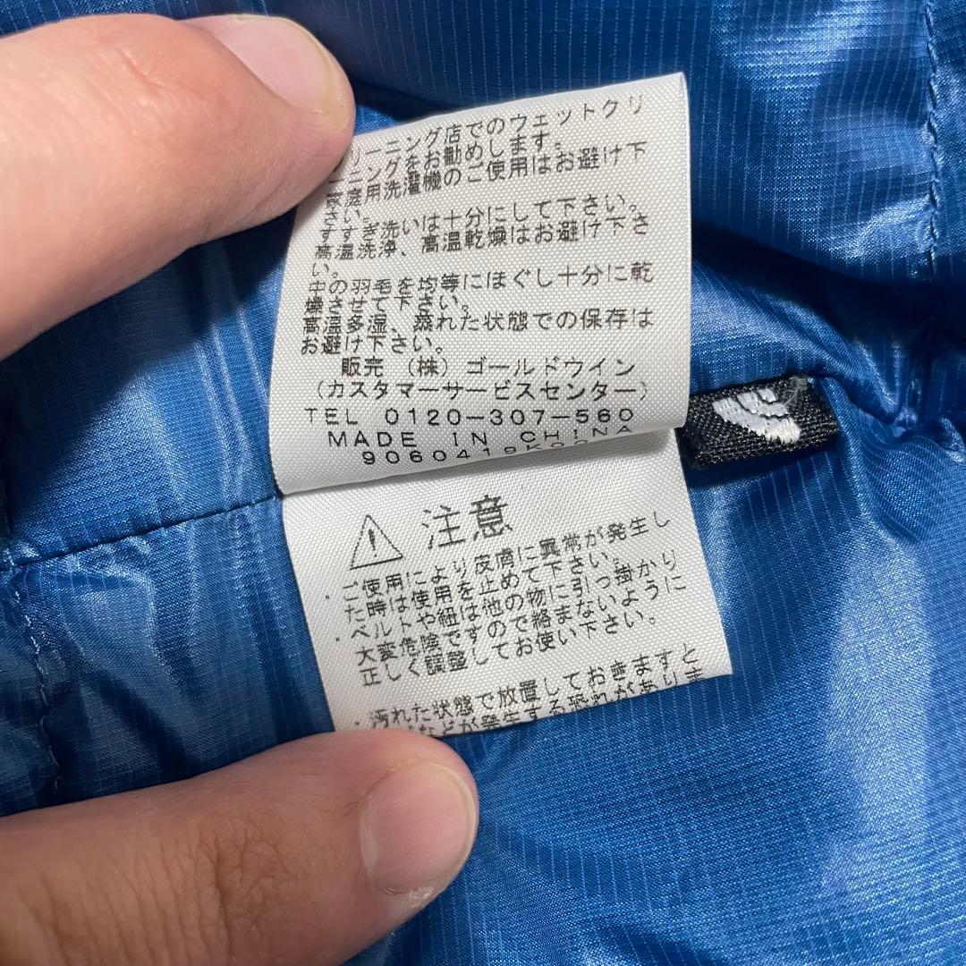 THE NORTH FACE ダウンベスト L 青 SUMMIT SERIES