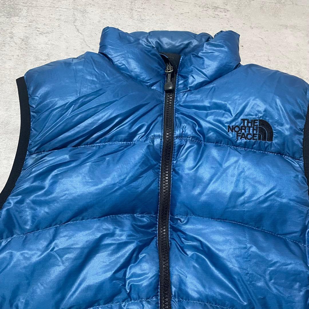 THE NORTH FACE ダウンベスト L 青 SUMMIT SERIES