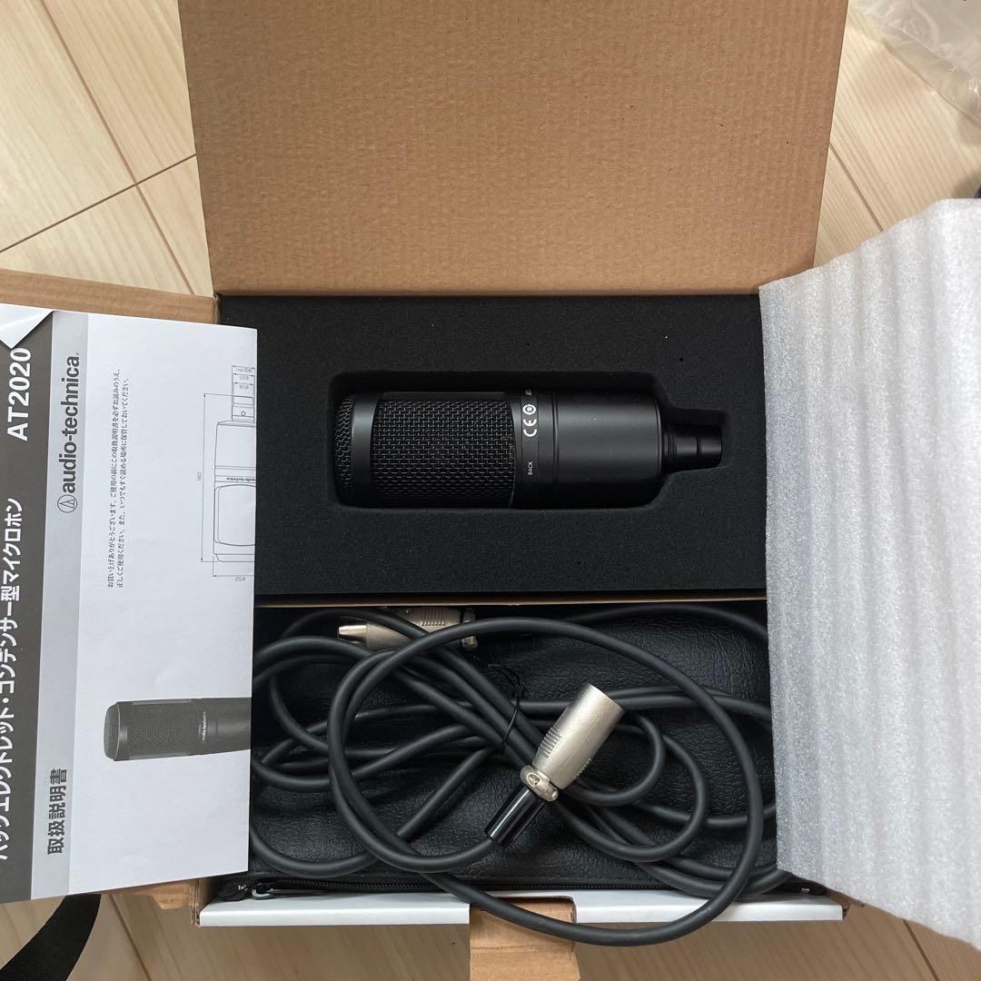 AT2020 audio-technical コンデンサーマイク