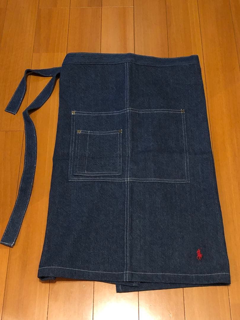 【新品未使用品・即日発送】Ralph Lauren ラルフ 腰巻きデニムエプロン