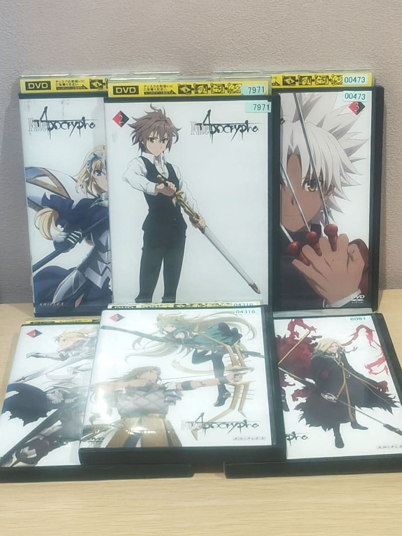 匿名配送　全12巻　Fate/Apocrypha DVD おまけ付き♪