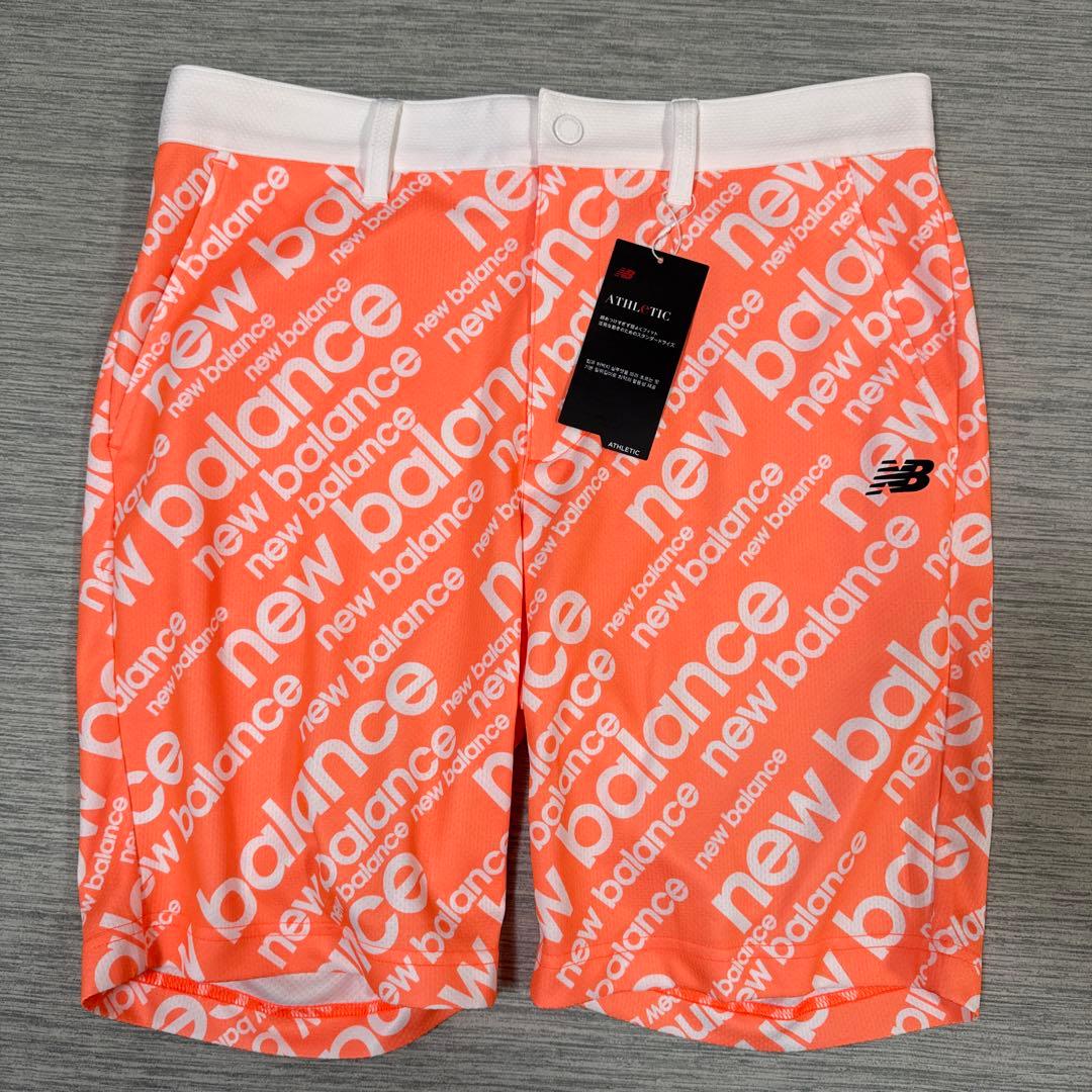 新品タグ付き未使用　NEW BALANCE GOLF 総柄　ゴルフハーフパンツ4