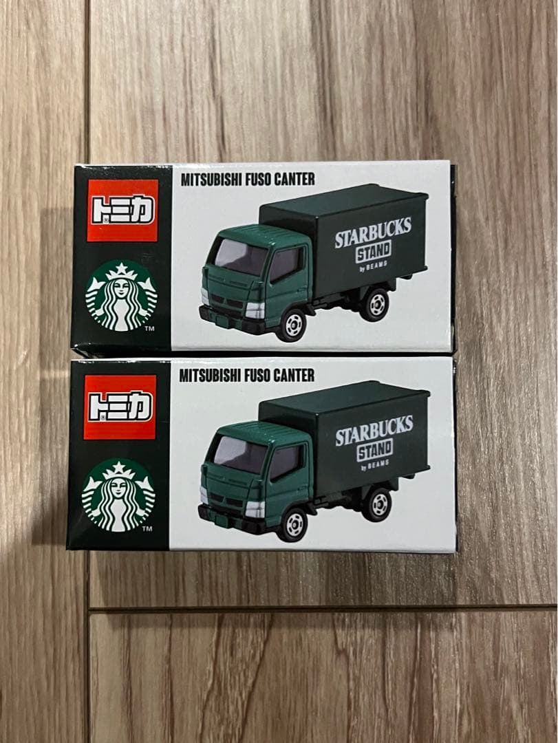 【新品未開封】STARBUCKS STAND by BEAMS × トミカ　2個
