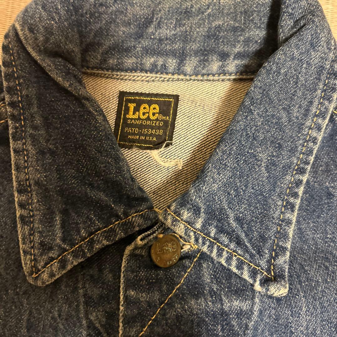 Lee デニムジャケット USA製 Gジャン アメリカ製 PATD-153438