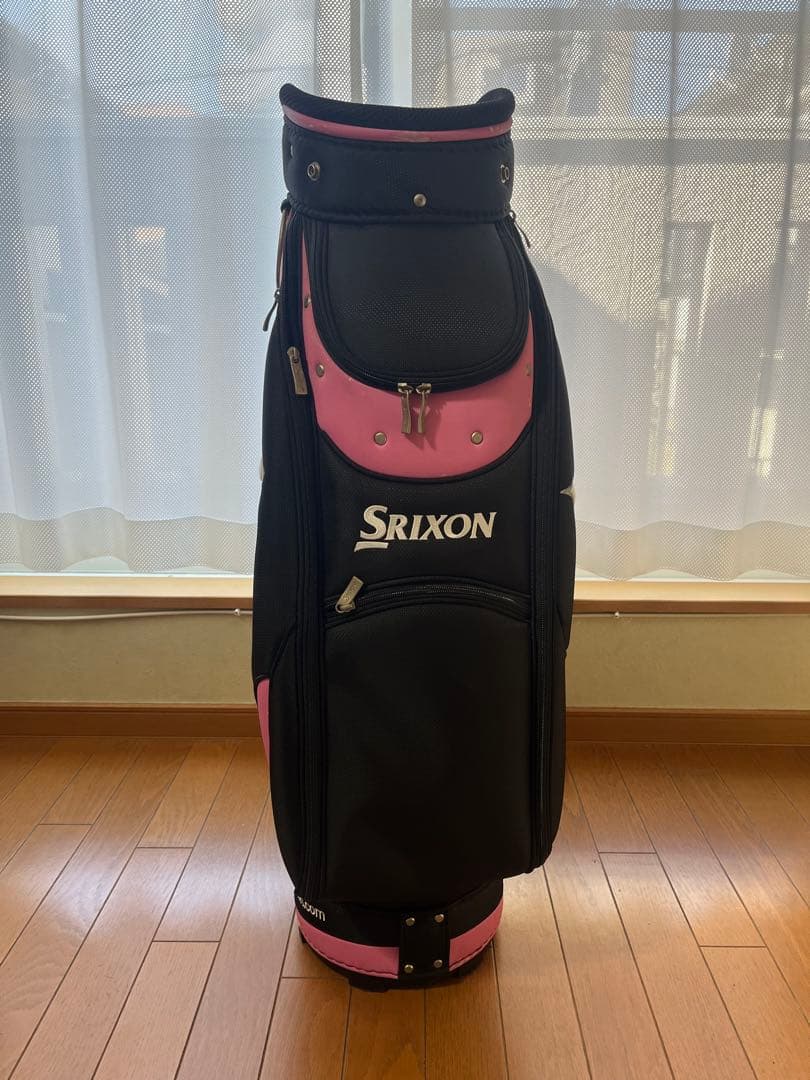 Srixon 黒/ピンク キャディバッグ