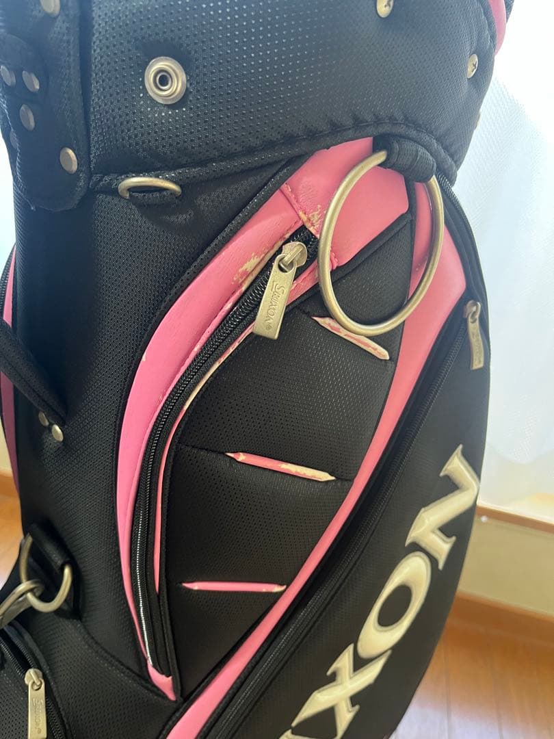 Srixon 黒/ピンク キャディバッグ