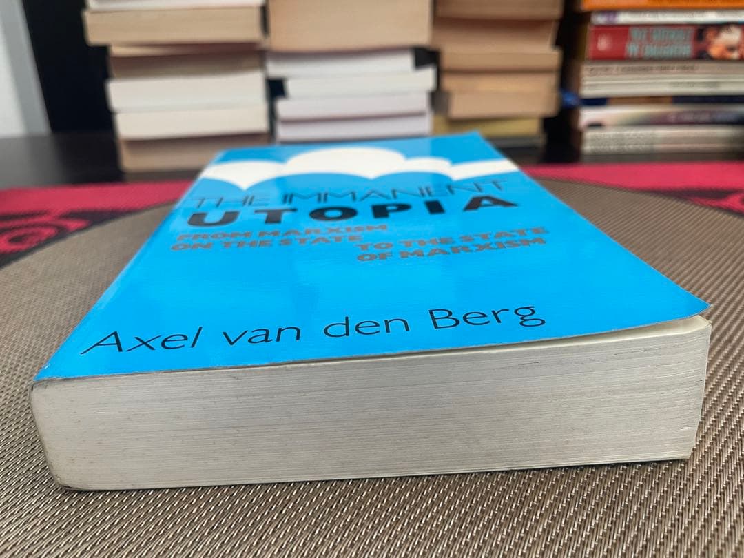 希少　THE IMMANENT UTOPIA Axel van den Berg