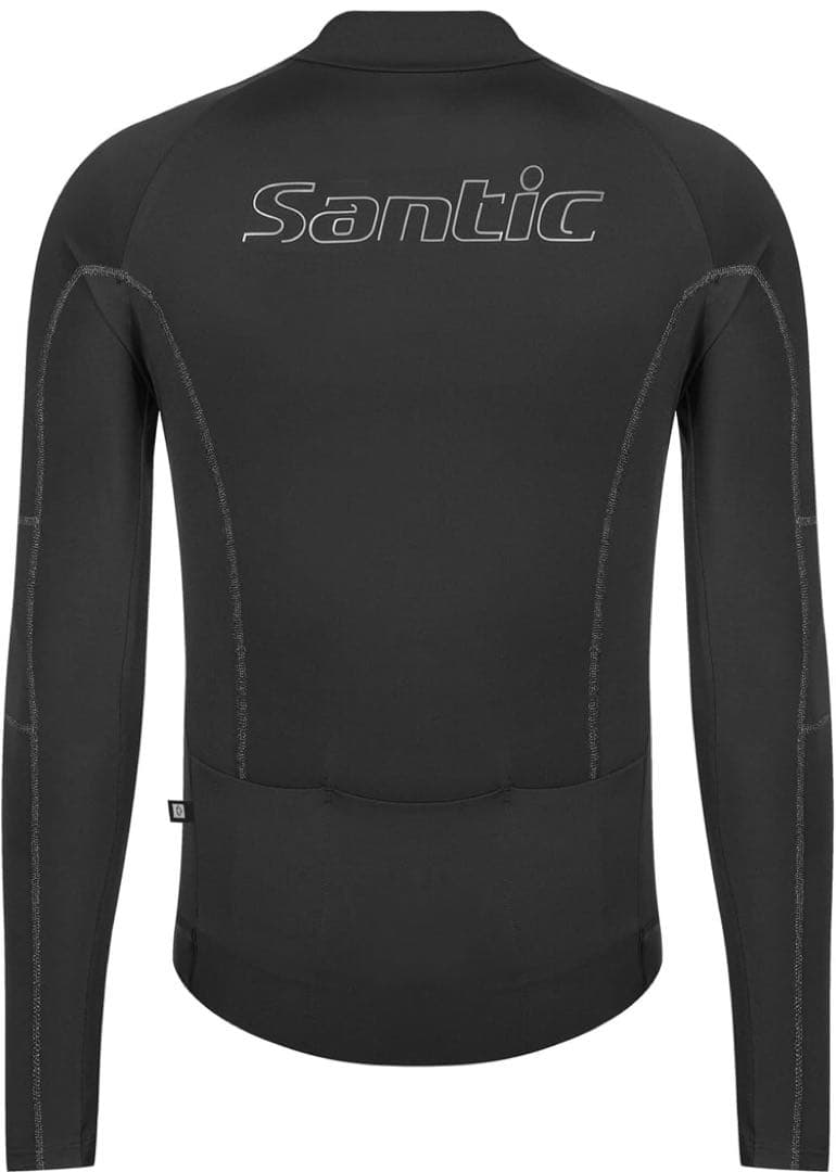 【未使用品】[サンティック] メンズ サイクルジャージ 長袖 裏起毛 L