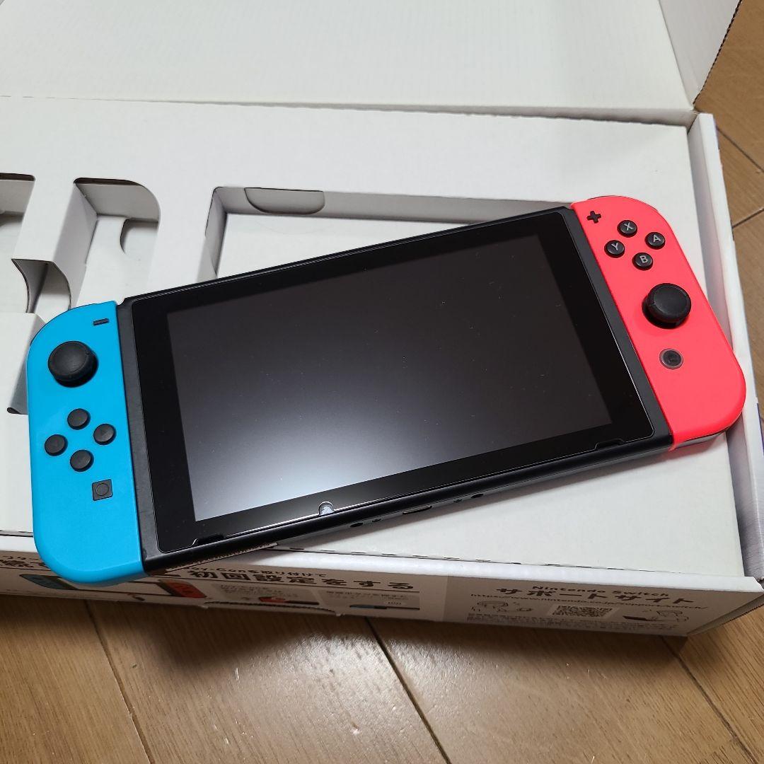 【箱なし】Nintendo Switch　ニンテンドースイッチ本体セット①