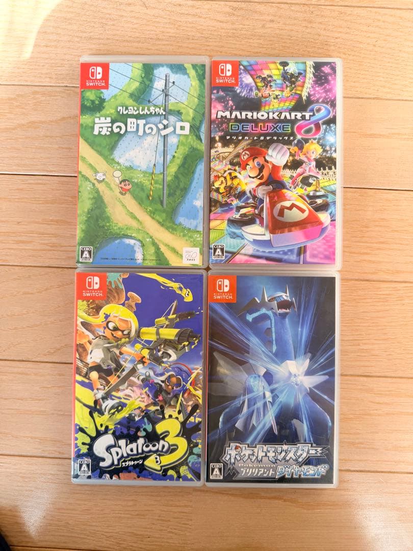 【Nintendo Switch ソフト 4本セット】