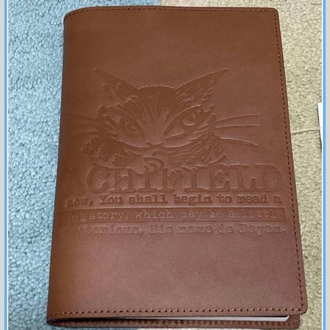 ✨新品✨わちふぃーるど ダヤン 限定 B6革スケジュール帳 カバー〜うでぐみ〜