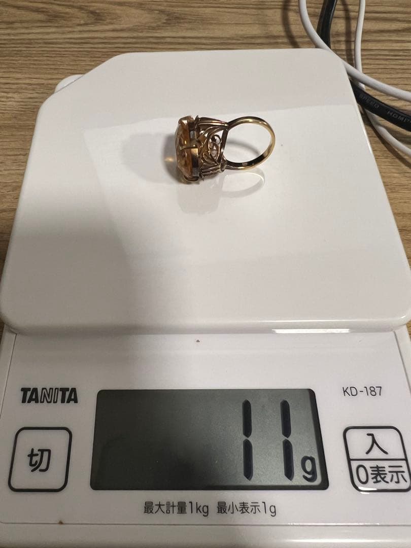 K18 金　ジュエリーリング
