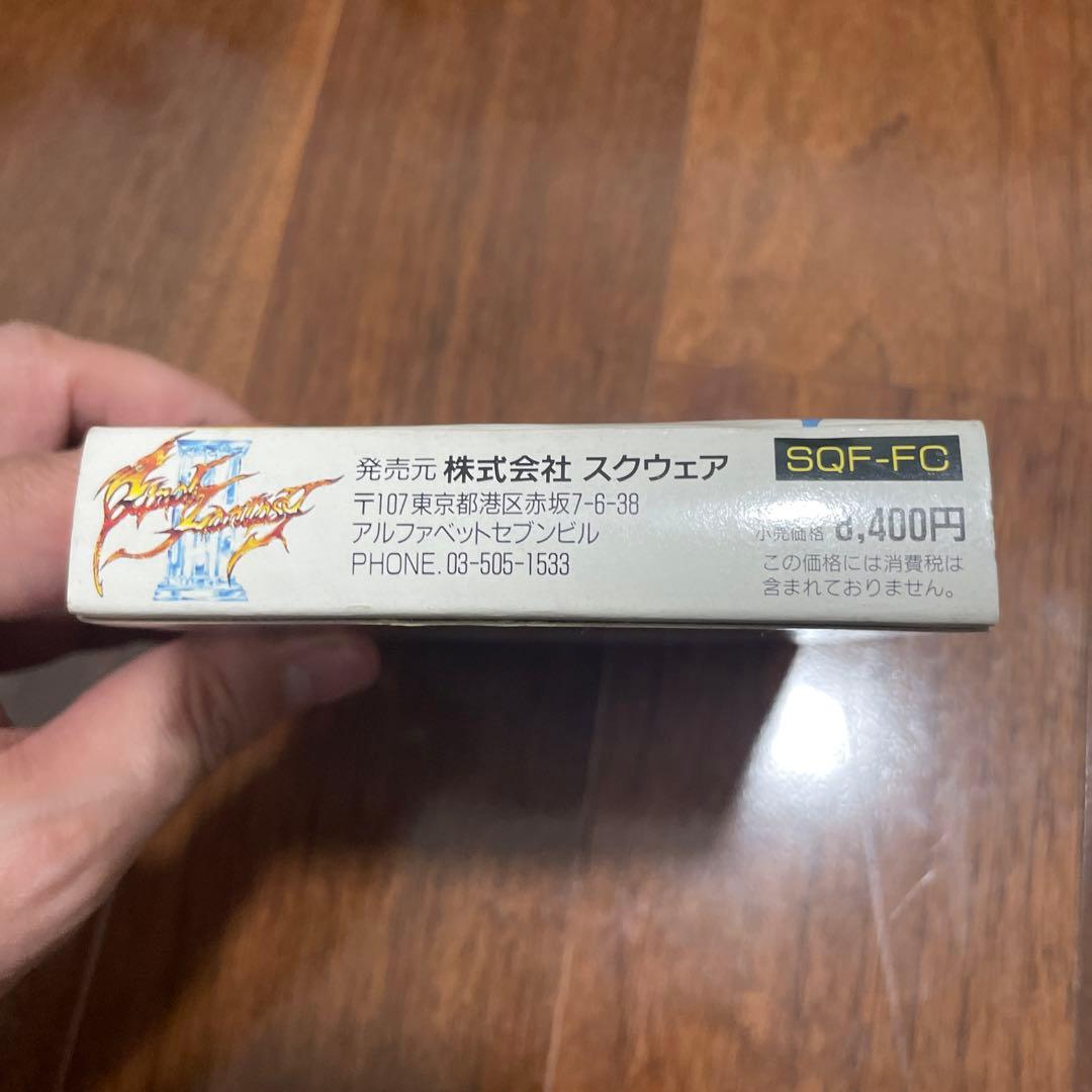 【箱、取扱説明書付き】ファミリーコンピュータ用ソフト　ファイナルファンタジー3
