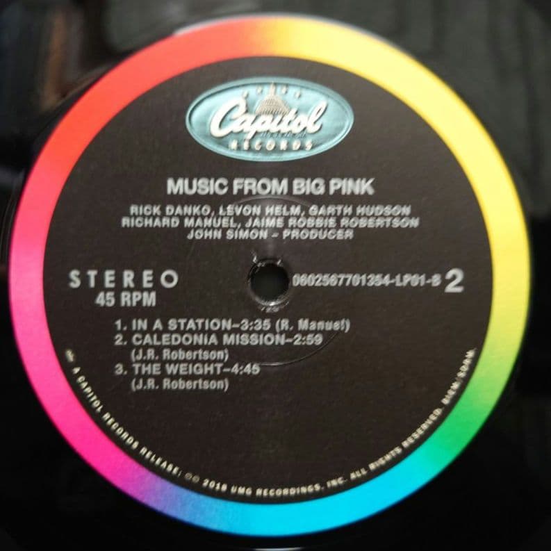 THE BAND / MUSIC FROM BIG PINK (2枚組重量盤)