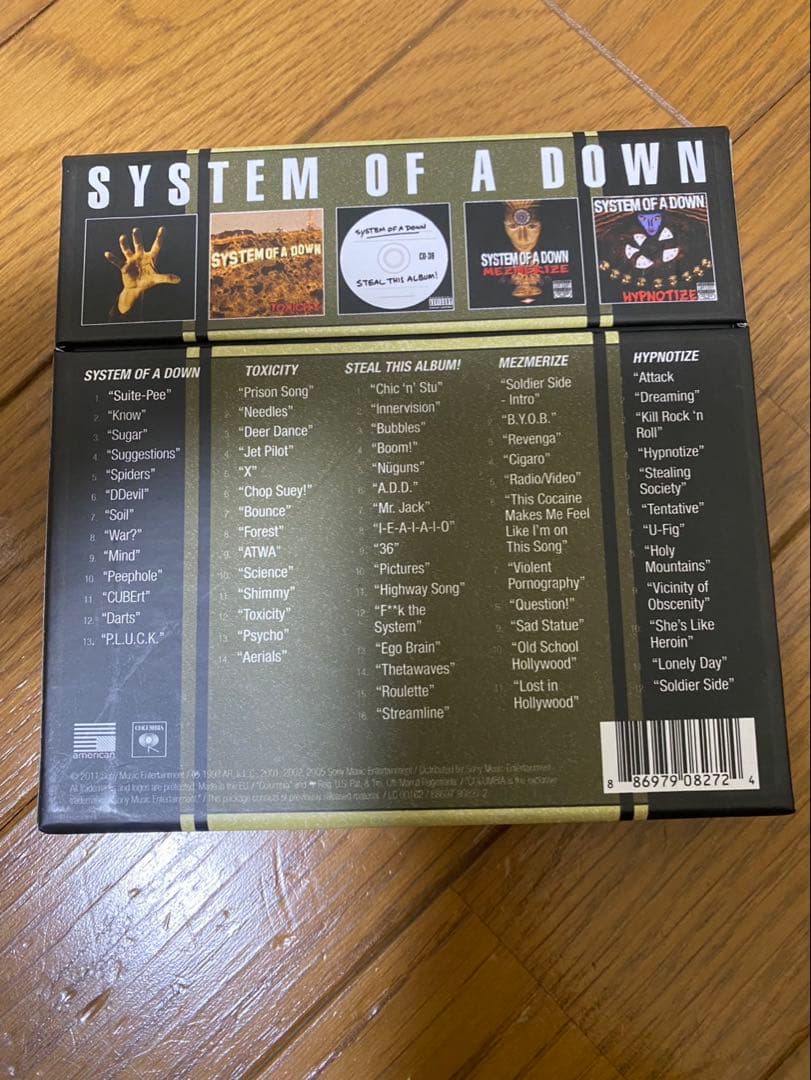 新品未使用 SYSTEM OF A DOWN ボックスセット
