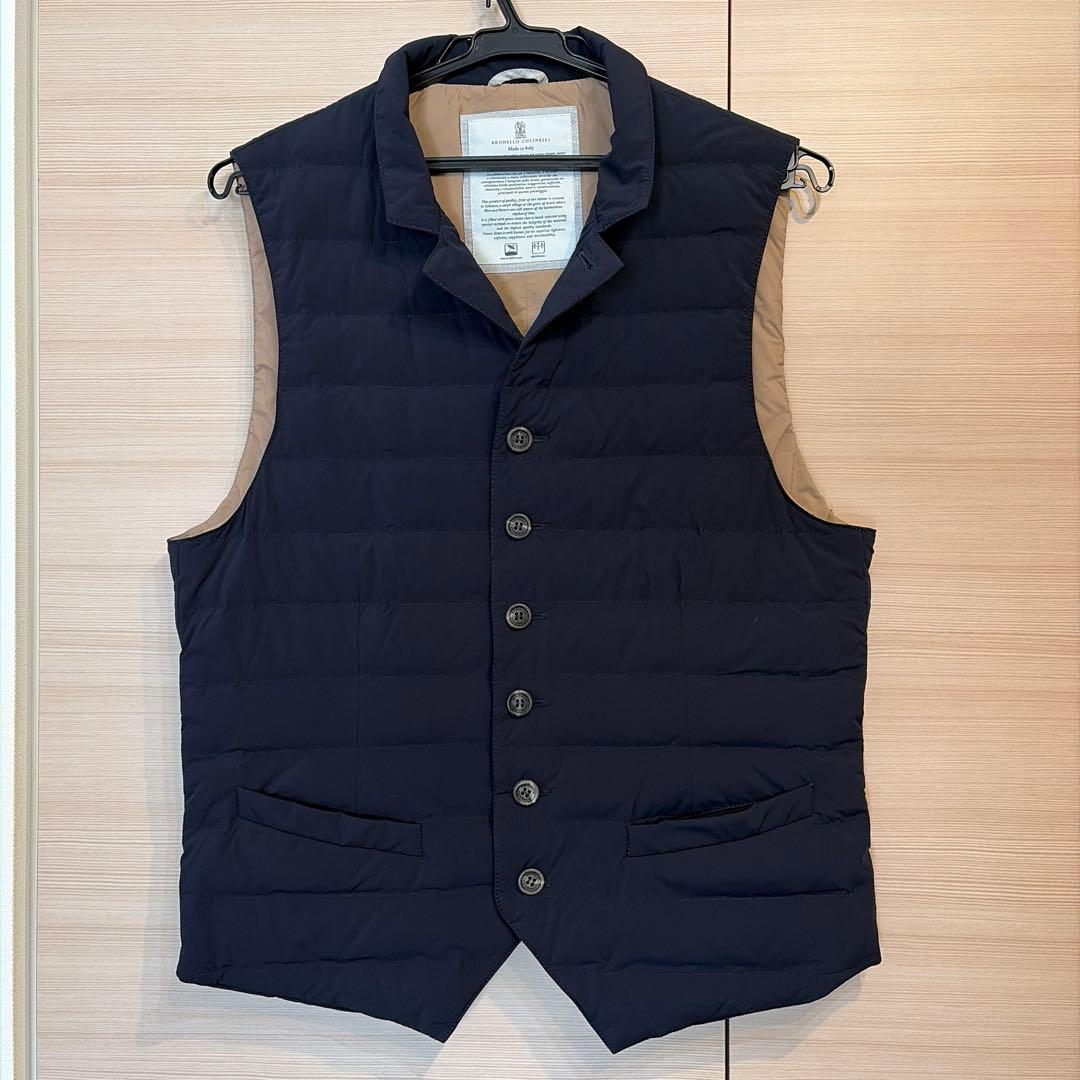 BRUNELLO CUCINELLI 人気キルティングダウンジレ