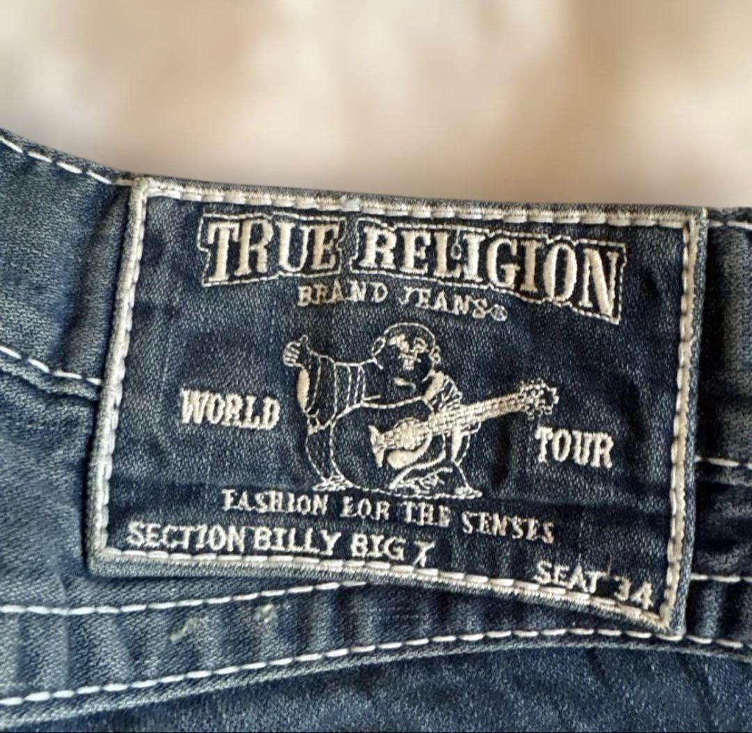 true religion デニム 31インチ 太ステッチ　激レア