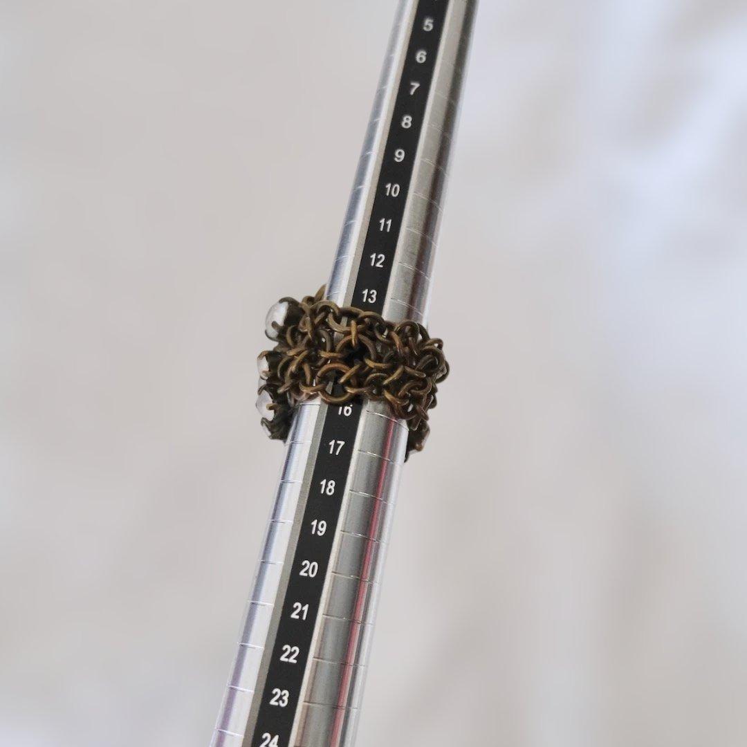 SERGE THORAVAL セルジュトラヴァル Maille 編み目 リング