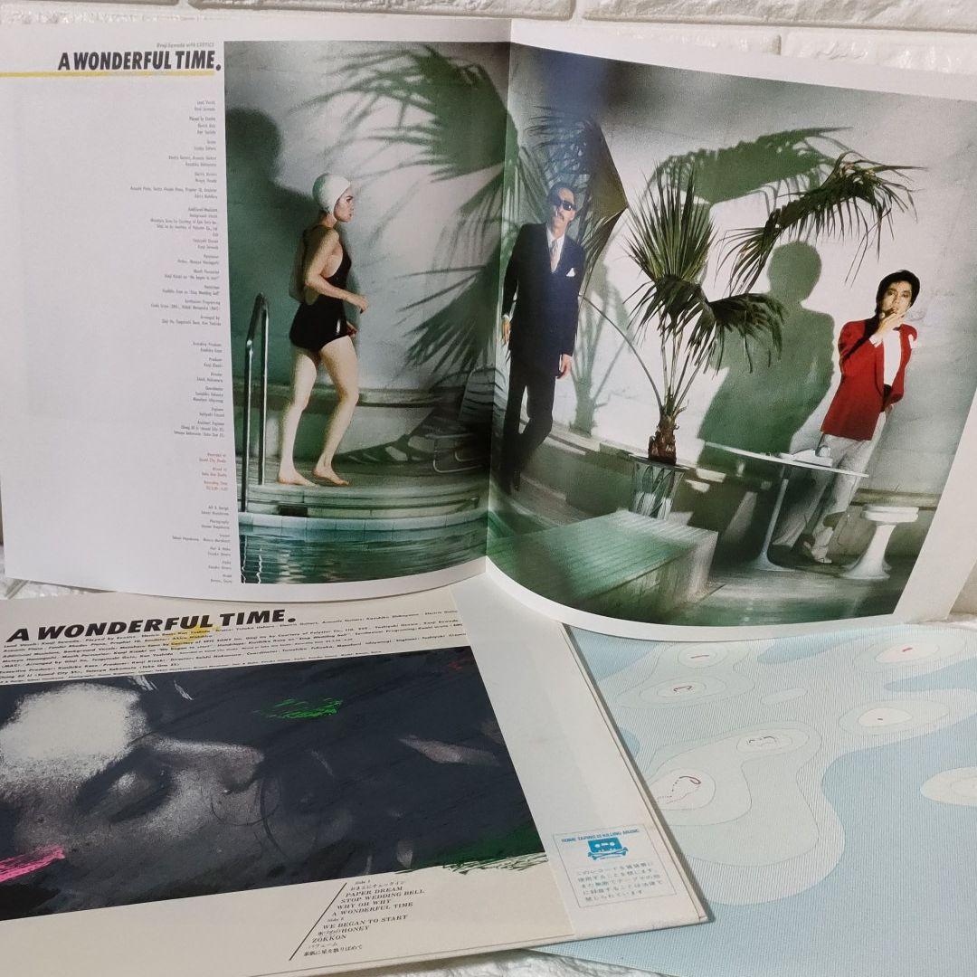 〔レコード〕☆沢田研二『ア・ワンダフル・タイム』◆LP／レコード