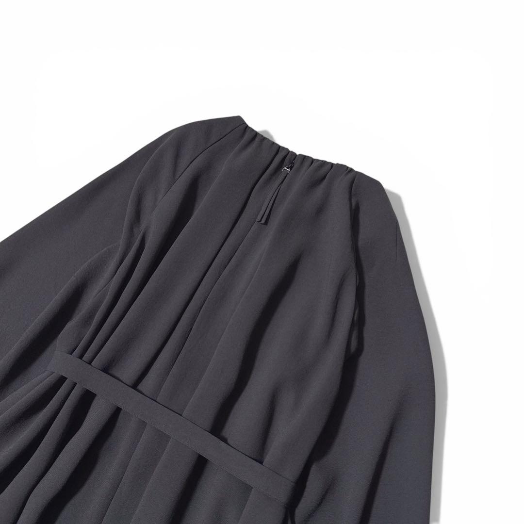 極美品✨️定価6.6万　23AW　マッキントッシュ　ジョーゼットワンピース　44
