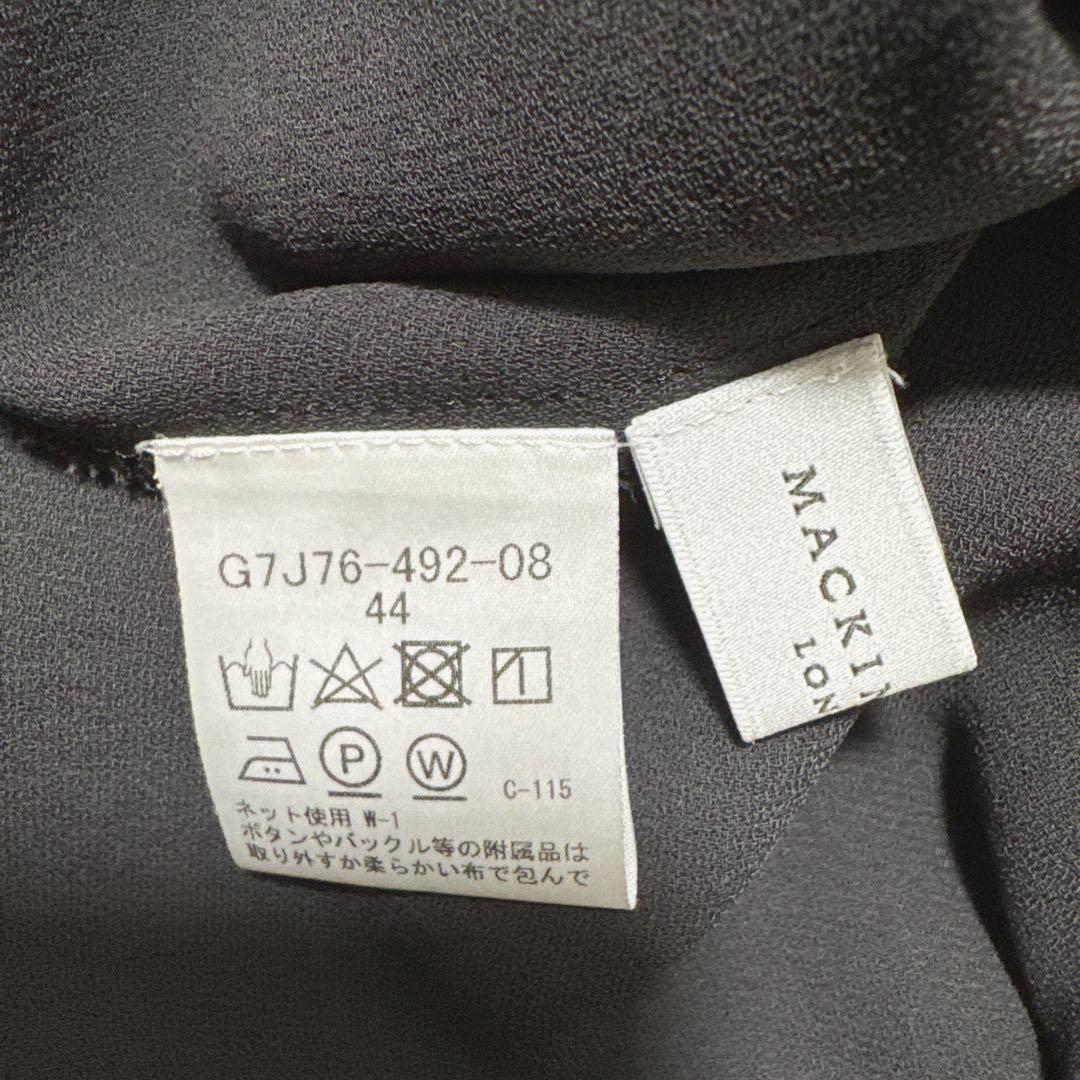 極美品✨️定価6.6万　23AW　マッキントッシュ　ジョーゼットワンピース　44