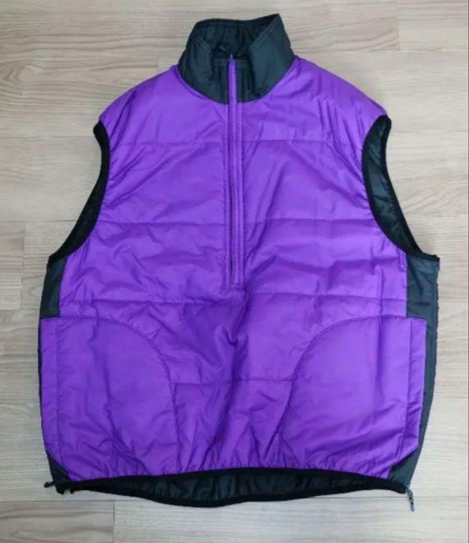 サイズL TECH REVERSIBLE PULLOVER PUFF VEST