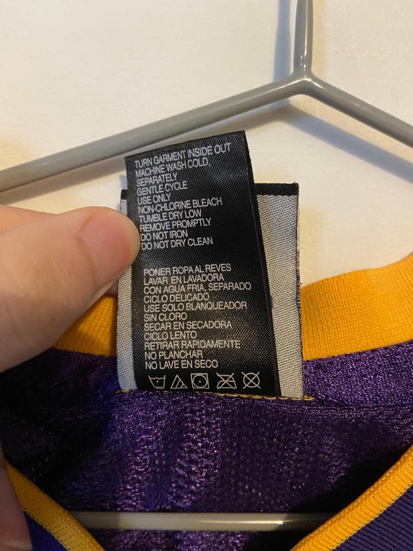 Adidas Lakers PAU GASOL ユニフォーム M