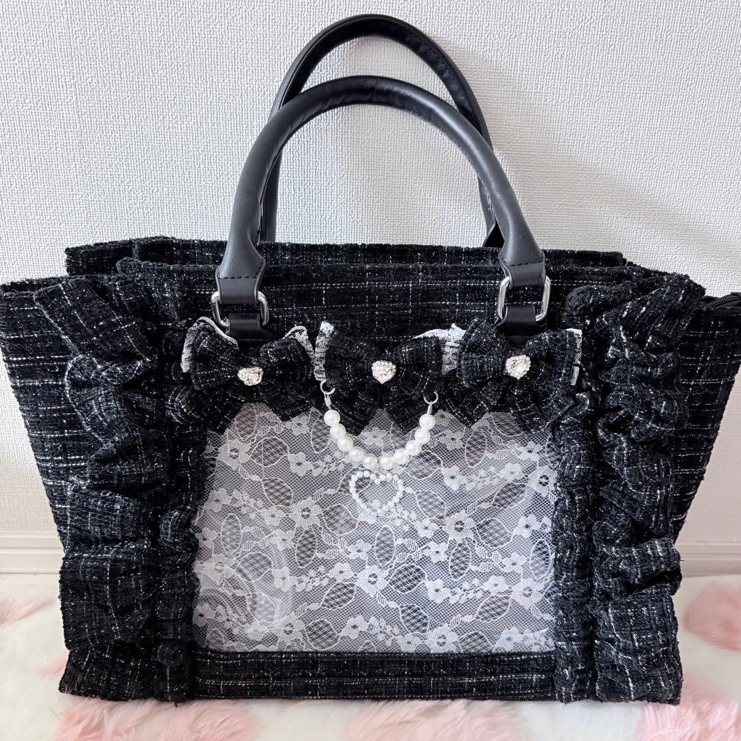 Ank Rouge 確定ファンサのおまじないBag 大サイズ 黒