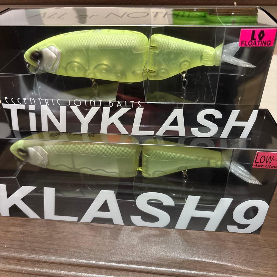 TiNY KLASH 9 & KLASH 9 Low セット