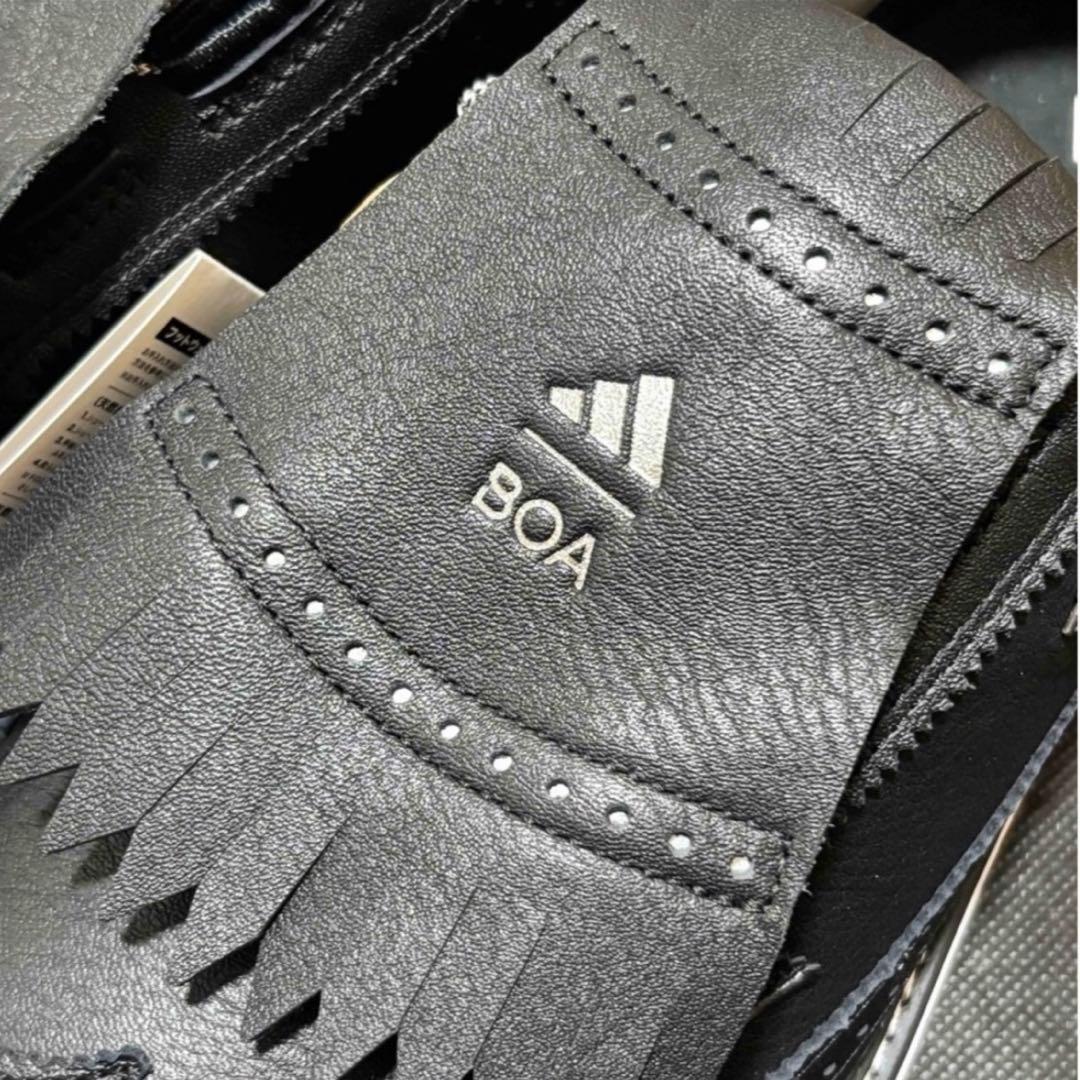 25cm adidas Golf MC87 BOA ゴルフシューズ ブラック