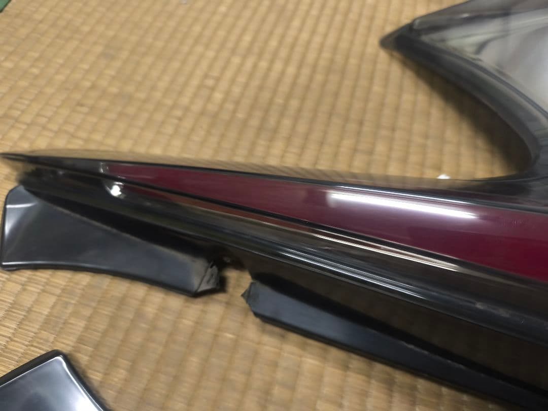 【最終値下げ】ジューク　クリスタルアイ　ファイバーテールランプ スモーク　左右