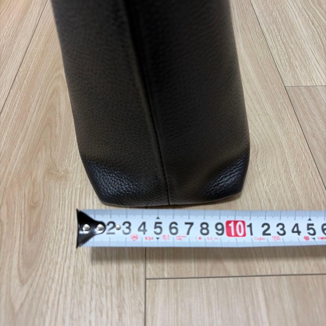 【極美品】ハッシュタグ HushTAGブラックレザートートバッグ
