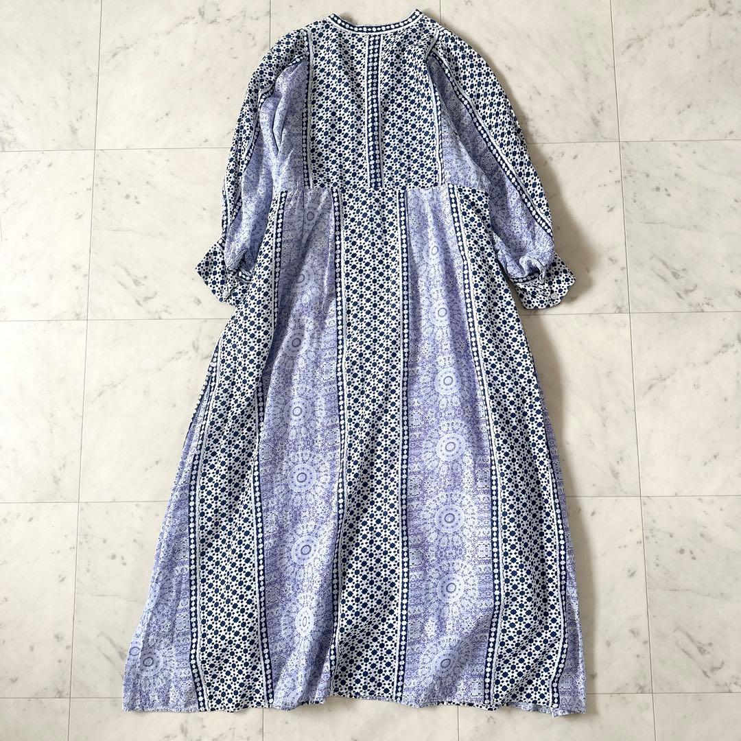 美品♪ジャーナルスタンダード モロッカンプリントヴィンテージライクワンピース