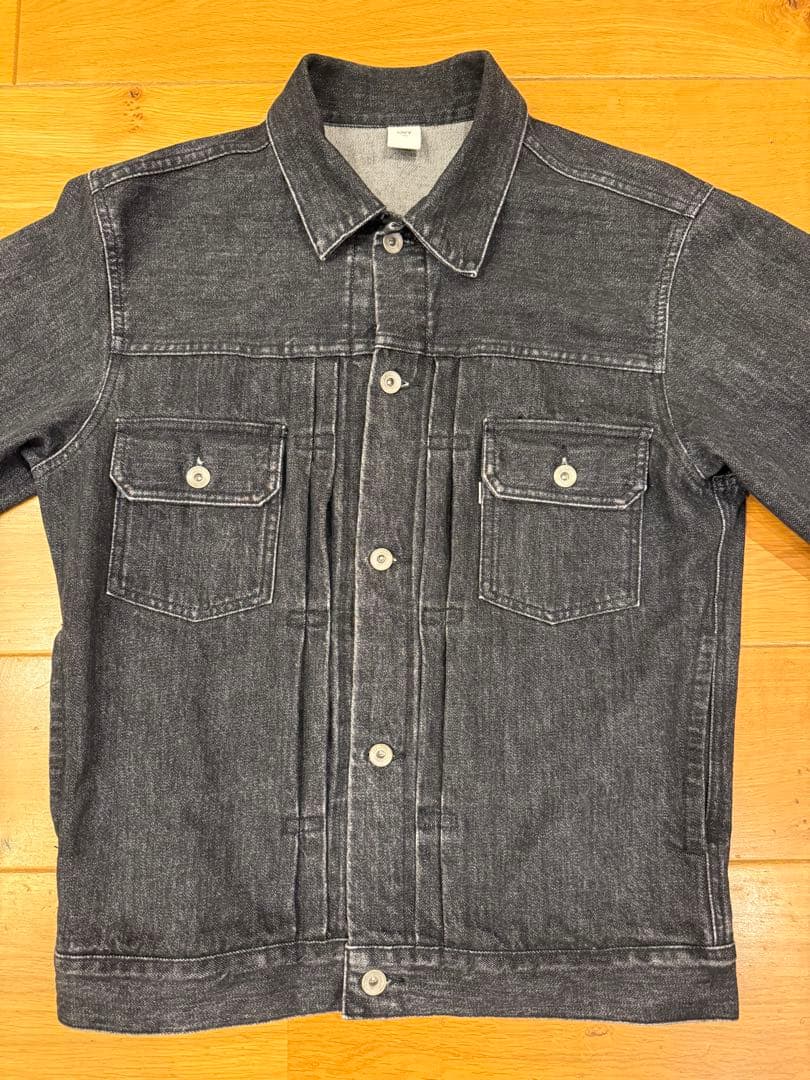 ジャケット・アウター OVY Black Washed 2nd Type Denim Jacket M
