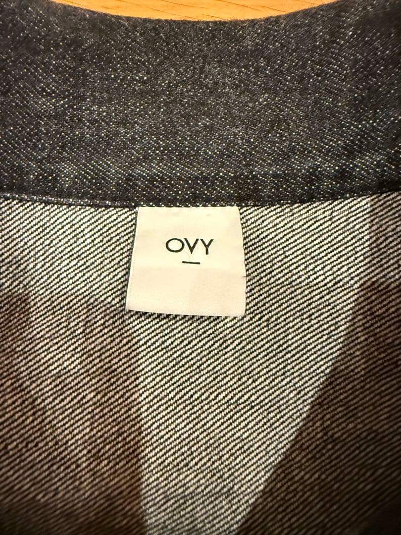ジャケット・アウター OVY Black Washed 2nd Type Denim Jacket M