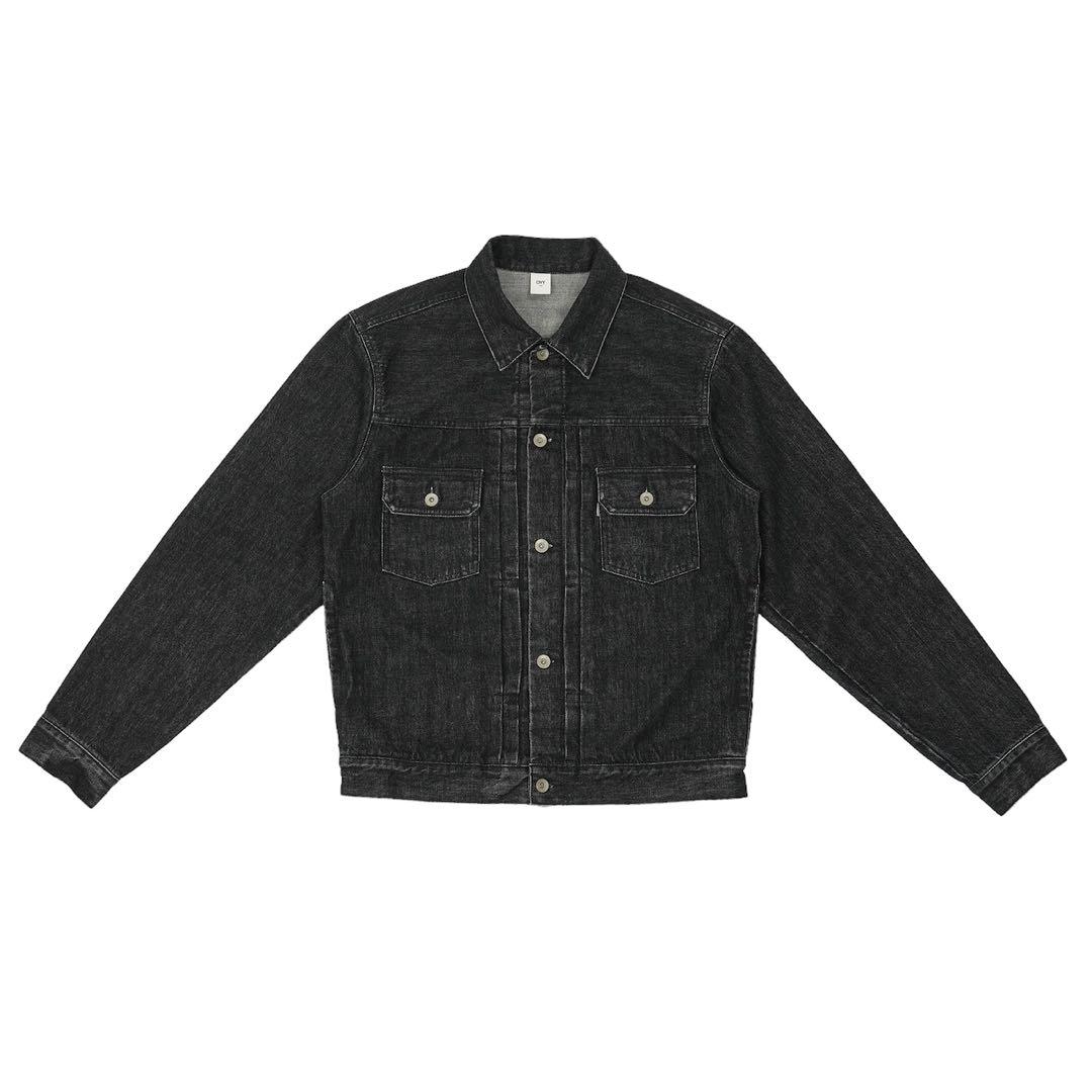 ジャケット・アウター OVY Black Washed 2nd Type Denim Jacket M