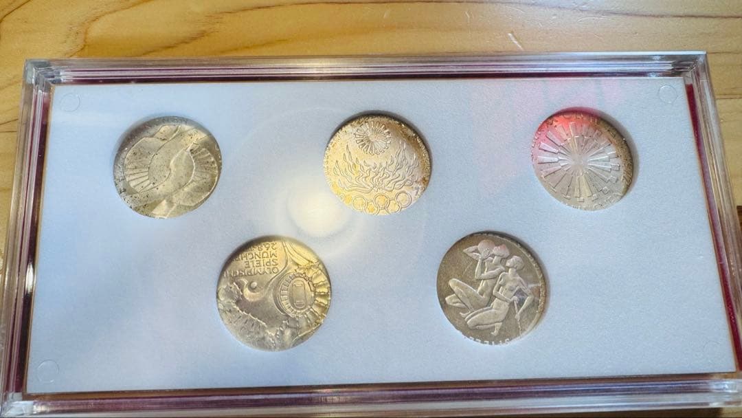 ミュンヘンオリンピック記念銀貨 10マルク 5点セット